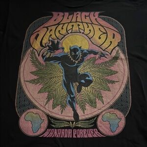 Black Panther Graphic T-Shirt - Black